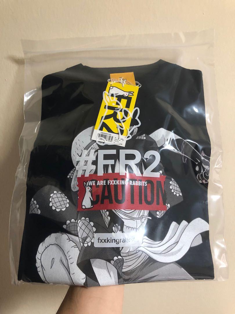 Fr2 X One Piece Luffy Size M Men S Fashion Tops Sets Tshirts Polo Shirts On Carousell