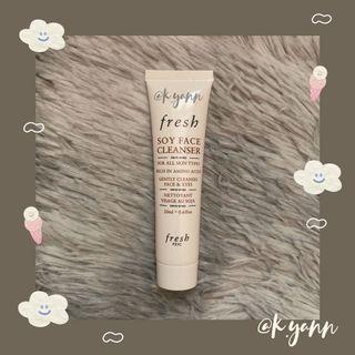 Fresh Soy Face Cleanser Sample 大豆卸妝潔面乳試用裝