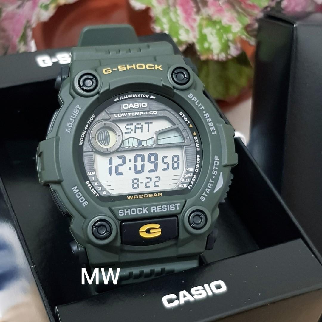 G Shock mat moto green g7900 g 7900 g 7900 3dr men s watch