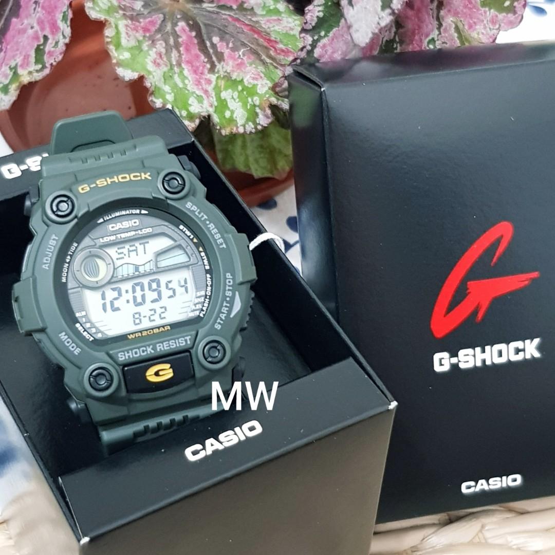 G Shock mat moto green g7900 g 7900 g 7900 3dr men s watch