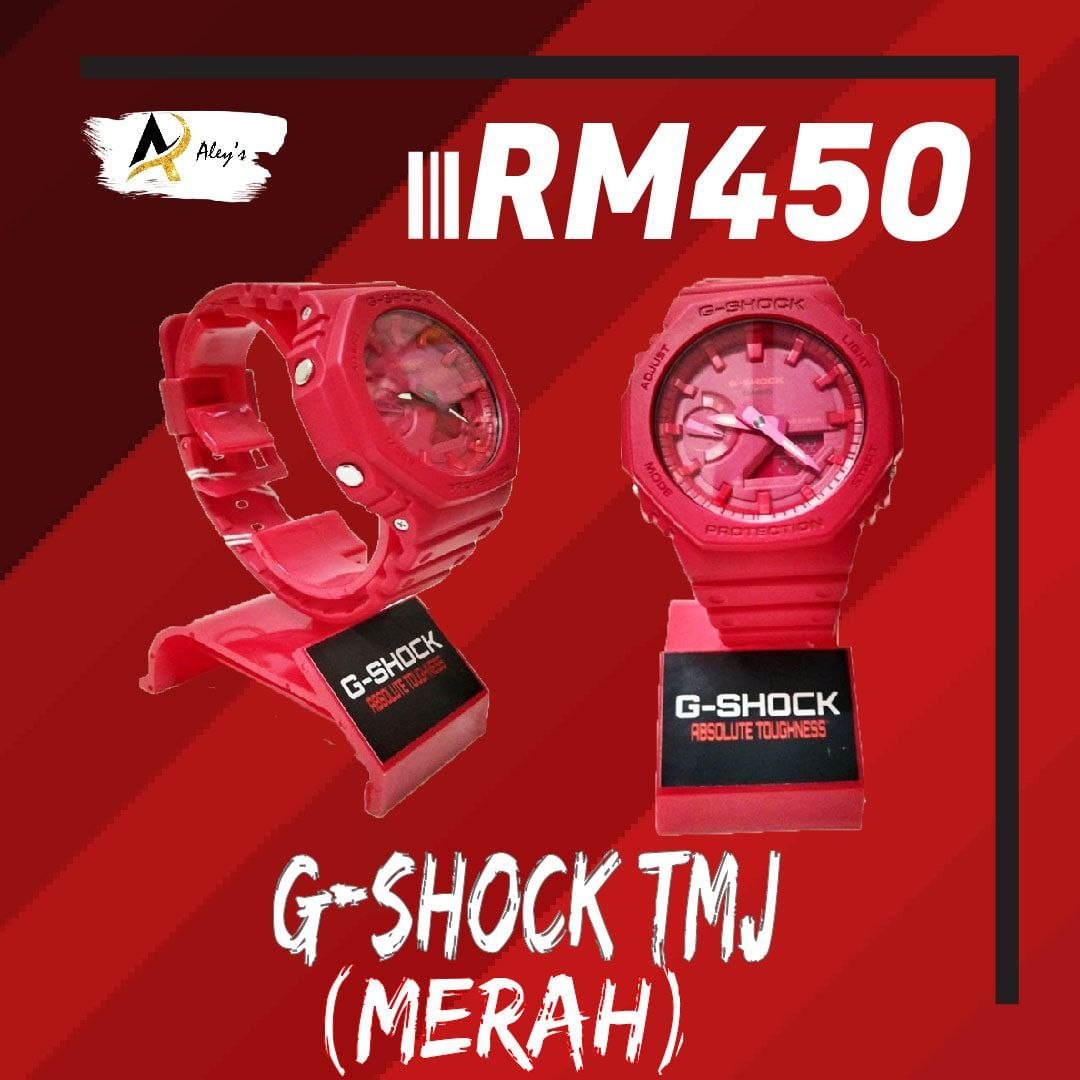 G shock cheap tmj merah price