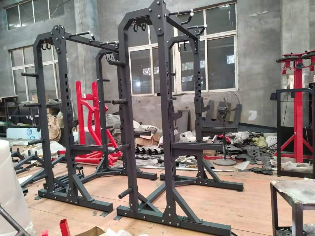 Half Squat Rack (Category: Weights & Dumbbells) located in Manila. Submitted by agelang11 (Listing ID 1084731280, Image 1). Description: Half Squat Rack Available on hand Dimensions: 245*142*164.5cm Metal thickness: 3mm Powder coated commercial grade Max load: 660kg Dm me for orders/inquiries Pick up: 1017 Vicente Cruz St. Sampaloc, Manila/Polyland Industrial Park, Meycauayan, Bulacan Delivery: Lalamove/Transportify.