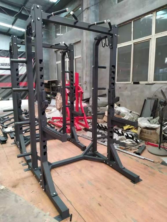 Half Squat Rack (Category: Weights & Dumbbells) located in Manila. Submitted by agelang11 (Listing ID 1084731280, Image 2). Description: Half Squat Rack Available on hand Dimensions: 245*142*164.5cm Metal thickness: 3mm Powder coated commercial grade Max load: 660kg Dm me for orders/inquiries Pick up: 1017 Vicente Cruz St. Sampaloc, Manila/Polyland Industrial Park, Meycauayan, Bulacan Delivery: Lalamove/Transportify.