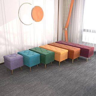 Holland Velvet series Storage Bench