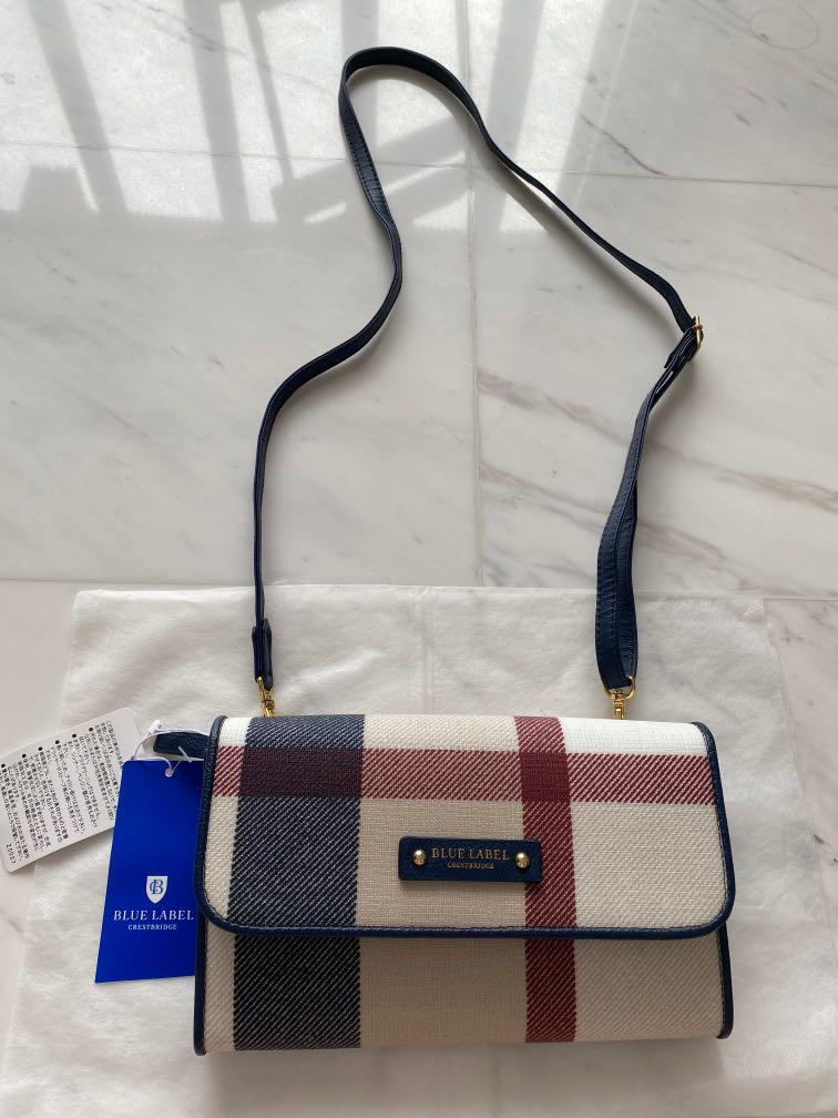 Japan Blue Label Crestbridge crossbody bag Wallet on Sling ...