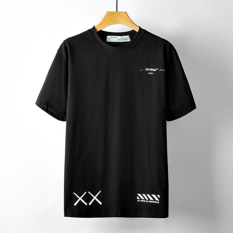 Kaws off white t shirt clearance
