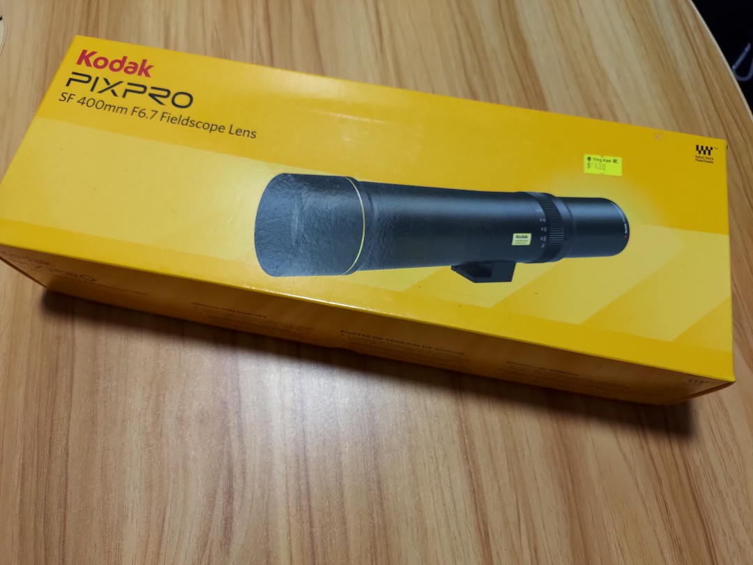 Kodak PIXPRO SF 400mm F6.7 Fieldscope Lens m43, 攝影器材 