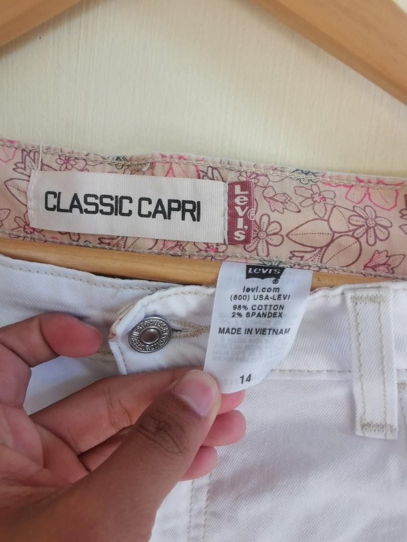 Levi's 2024 classic capri