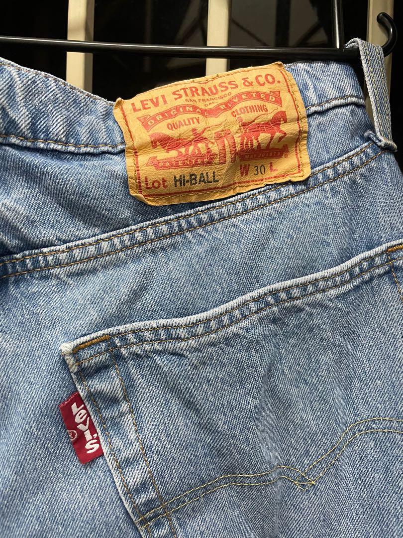 Levi s Hi Ball Roll Jeans Men s Fashion Bottoms Jeans on Carousell