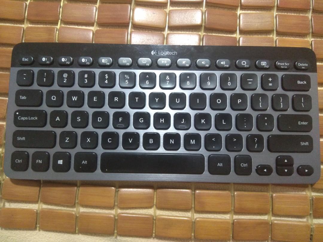 Logitech Bluetooth Keyboard K810 Computers Tech Parts Accessories Computer Keyboard On Carousell