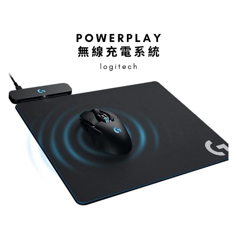 POWERPLAY 無線充電系統滑鼠墊充電墊Mouse Pad Logitech G Powerplay Charging System for G G903/ G703/ G502 Lightspeed Wireless Gaming Mice, Cloth or Hard Gaming Mouse