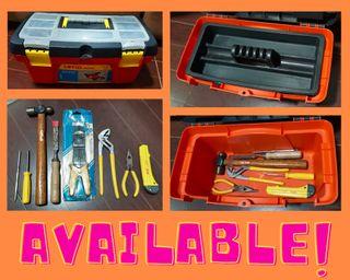 Lotus hard plastic tool box with tools