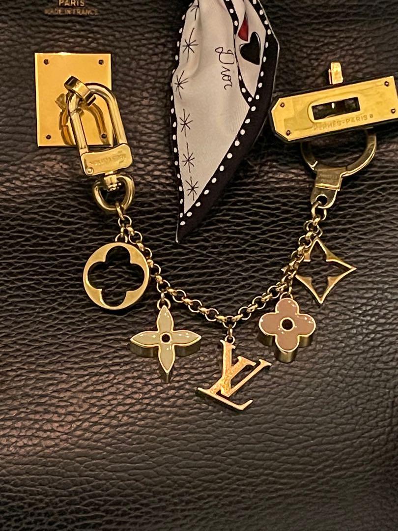 LOUIS VUITTON Fleur De Monogram Bag Charm Chain 433779