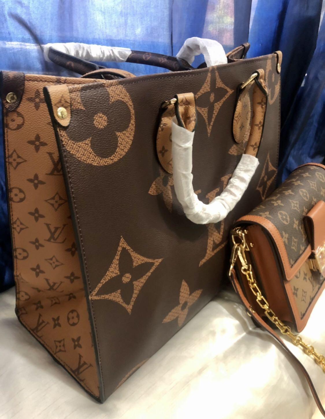LV OTG On the go Reverse, Women's Fashion, Bags & Wallets, Purses & Pouches  on Carousell