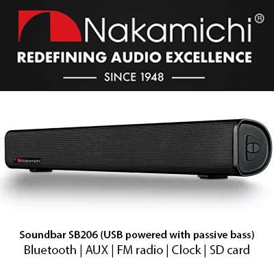 Nakamichi bluetooth soundbar top