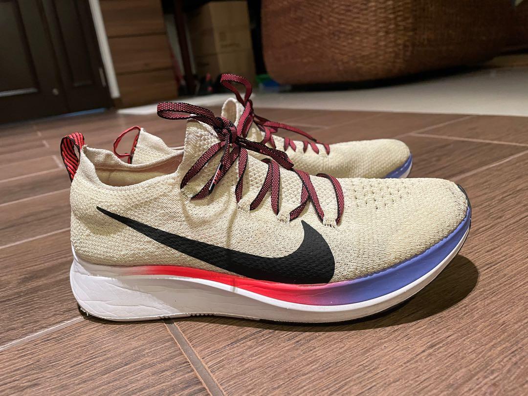 Nike zoom fly flyknit pink store