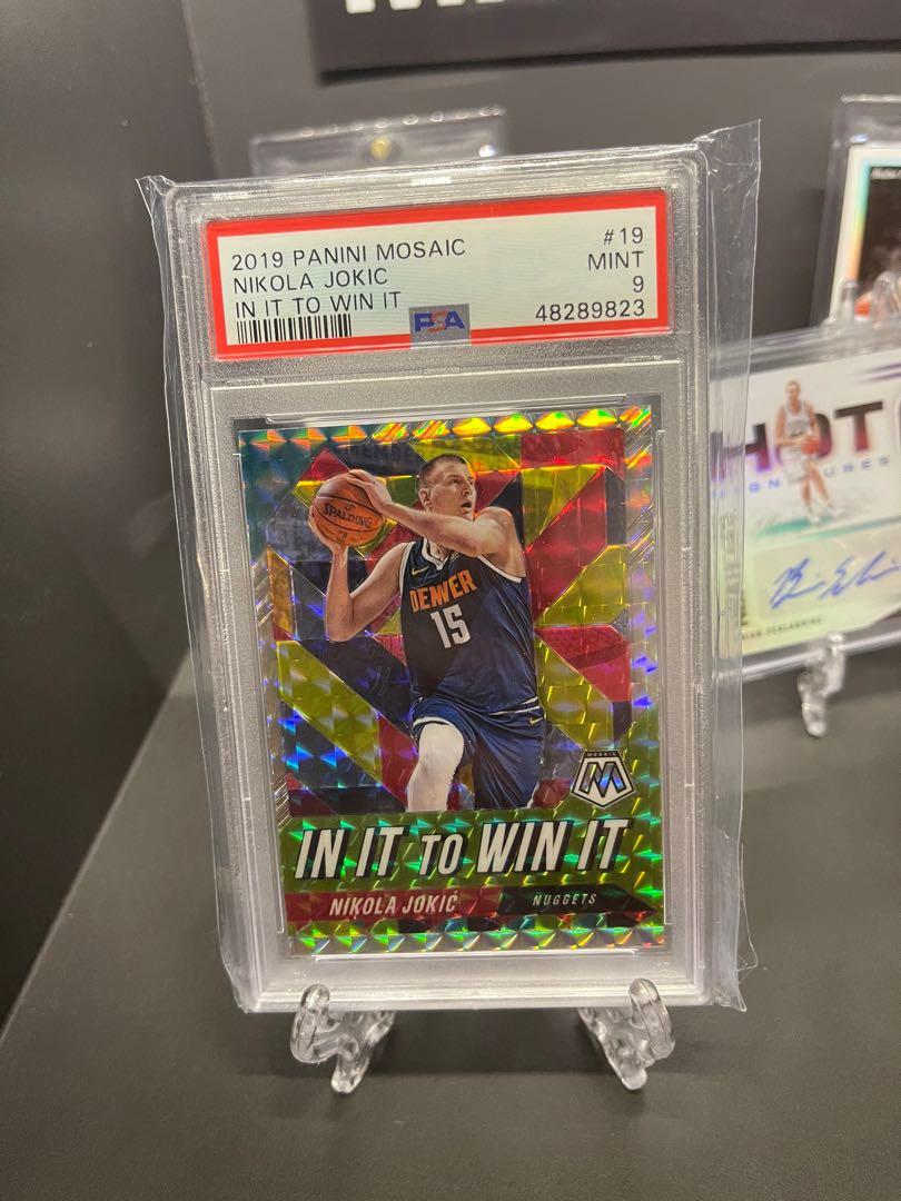Nikola Jokic PSA 9 (Category: Game Gift Cards & Accounts) located in Pasig City. Submitted by cassiddy (Listing ID 1084850005, Image 1). Description: Nikola Jokic PSA 9 In it to win it 3800 only Txt me: 09175984700.