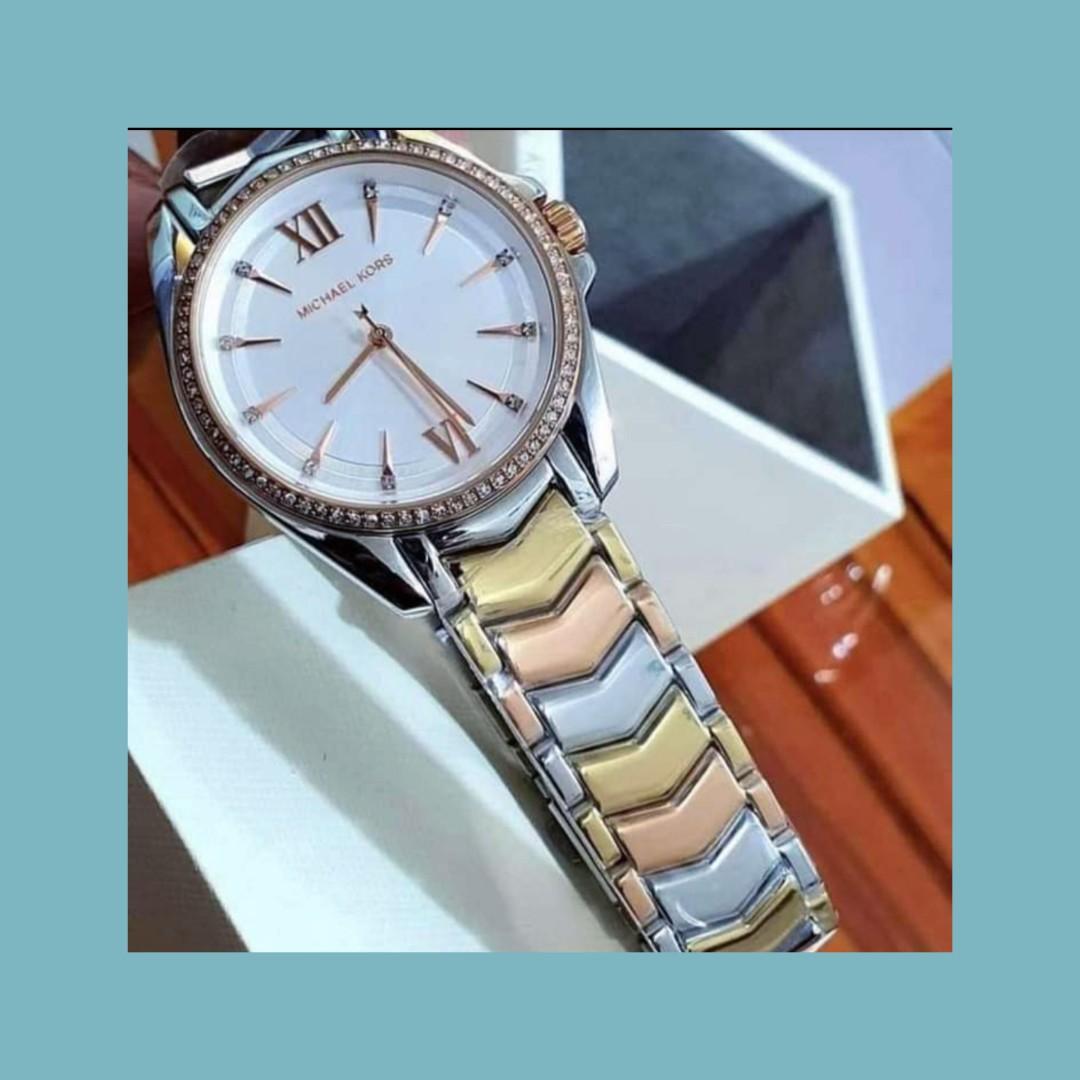 Whitney tri tone watch top