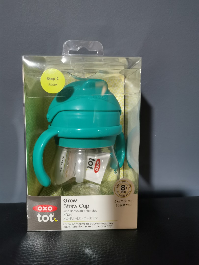 OXO tot Grow Cup Straw replacement, Babies & Kids, Nursing & Feeding,  Breastfeeding & Bottle Feeding on Carousell