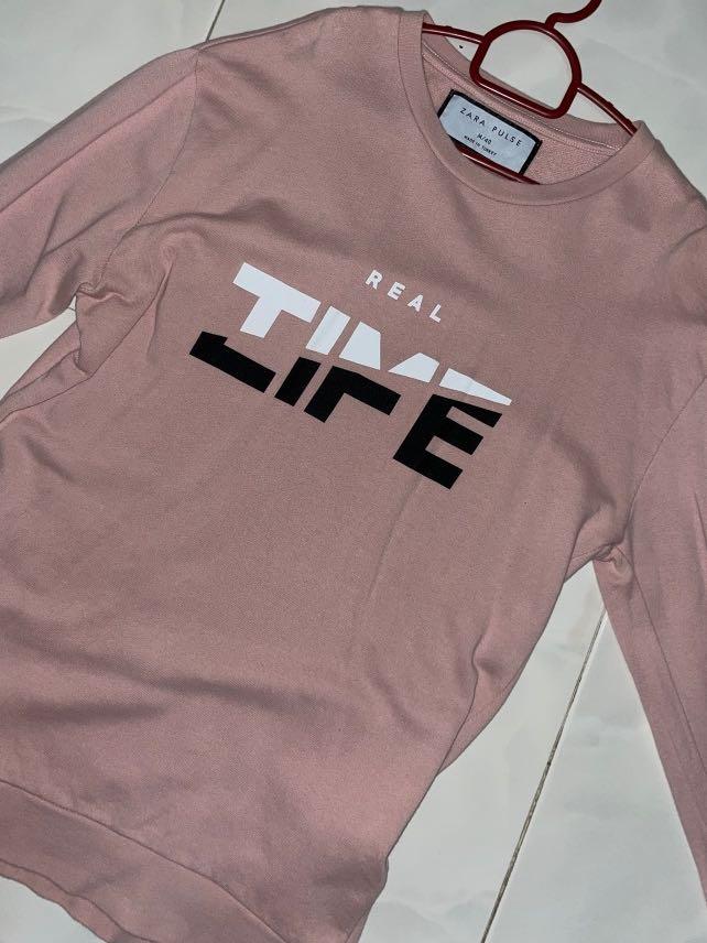 zara pulse sweatshirt