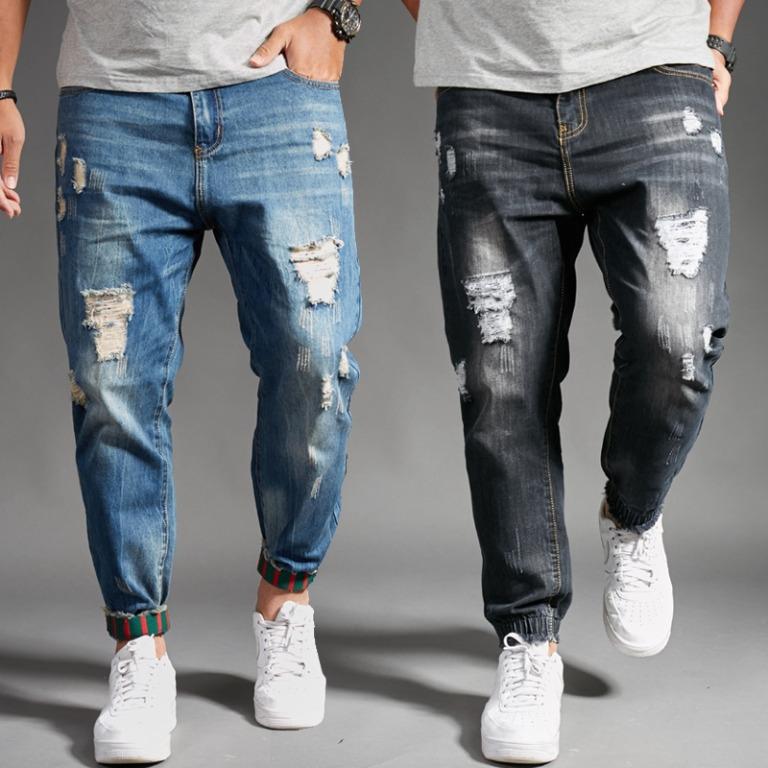 Jeans jogger destroyed Outlet