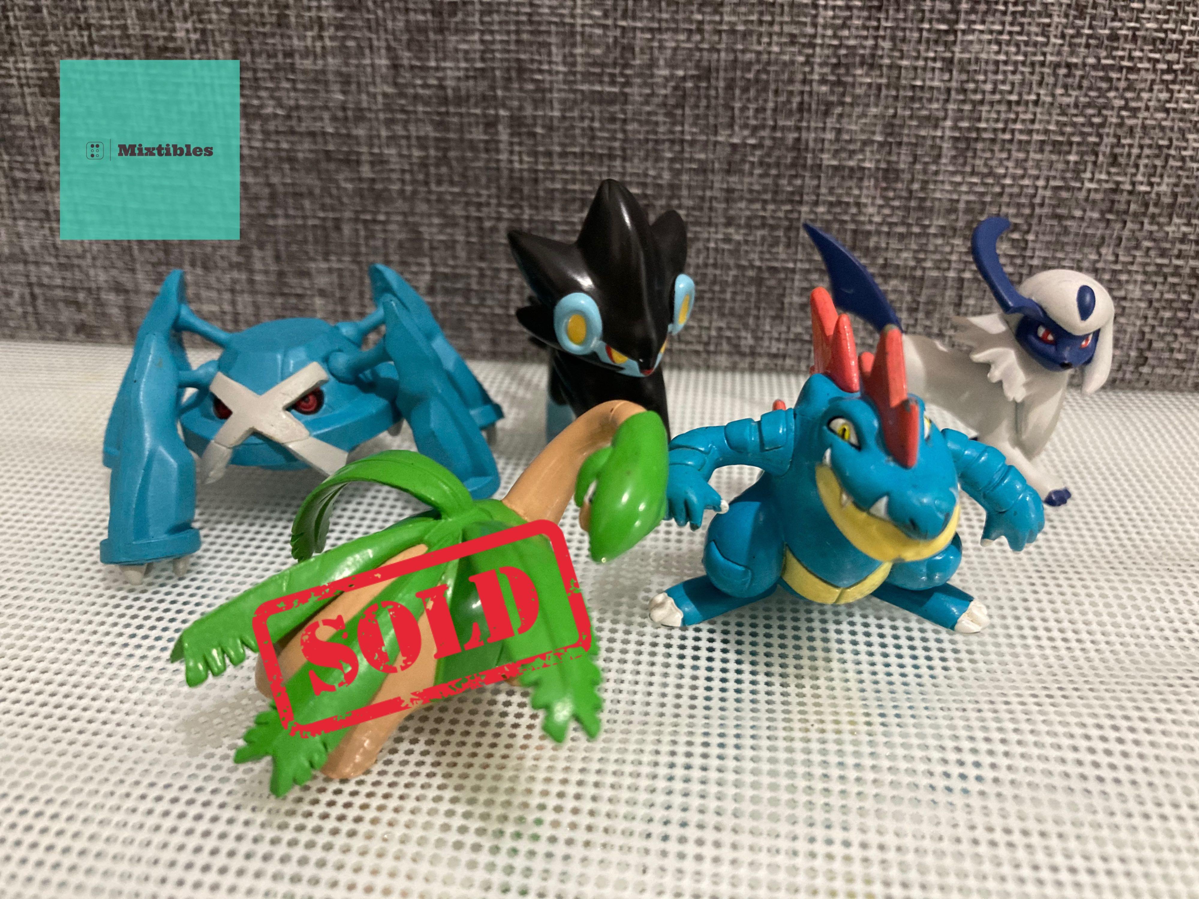 FIGURAS RARAS POKEMON TOMY KANTO & JOHTO / LOTE TOMY MONCOLLE & BANDAI KIDS  