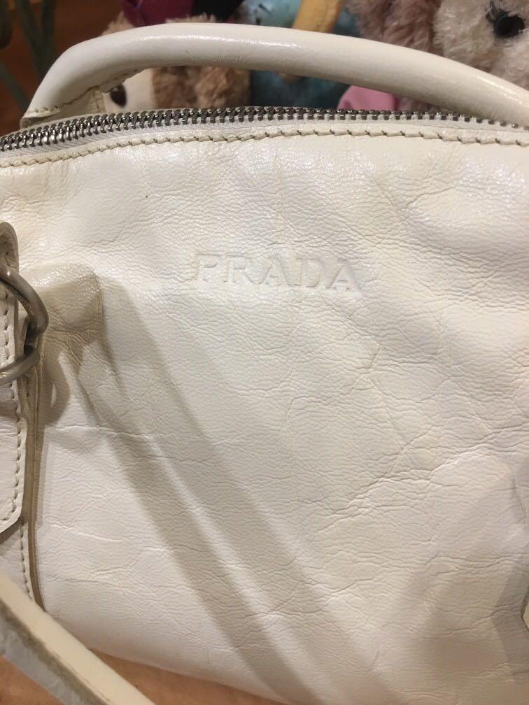 PRADA 小羊皮醫生包