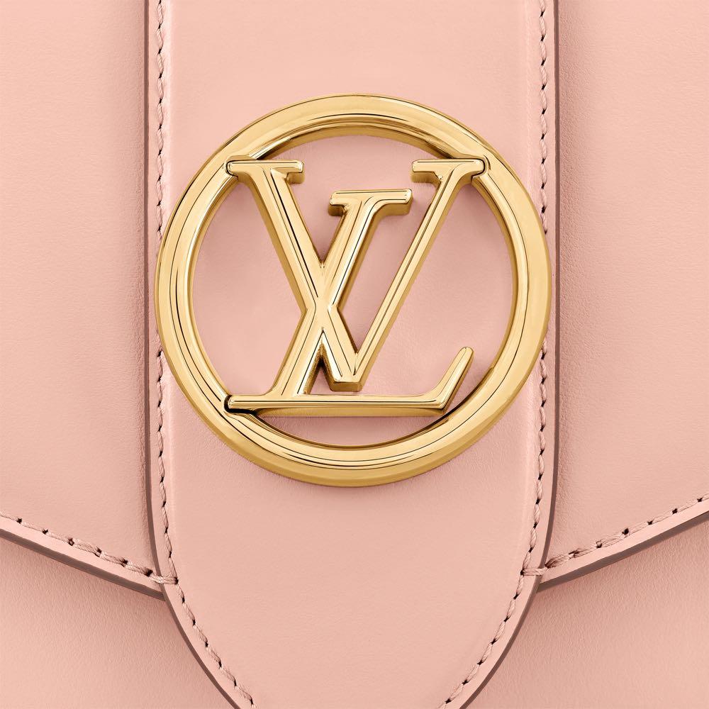 Louis Vuitton Rose Himalaya Calfskin LV Pont 9, myGemma