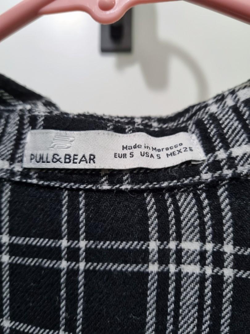 Pull & Bear Female Flannel Shirt, Women's Fashion, Tops, Shirts on