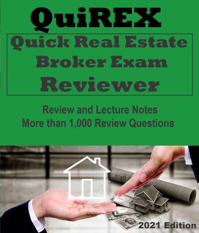 Quick Real Estate Board Exam Reviewer (QuickREX), Hobbies & Toys, Books