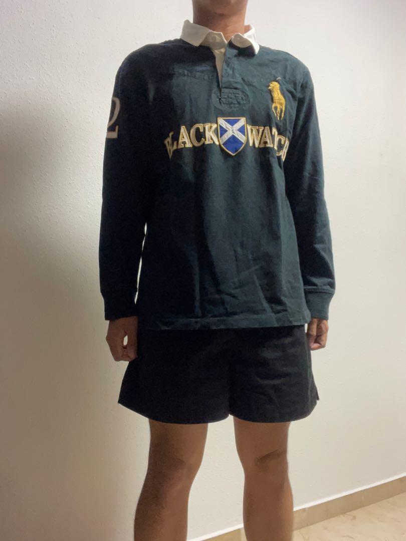 Ralph Lauren Blackwatch Rugby Long Sleeve Polo