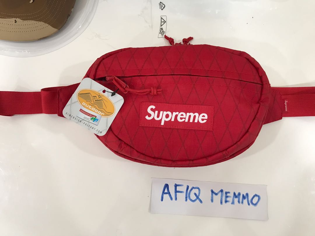 Supreme Waist Bag (FW18) Red