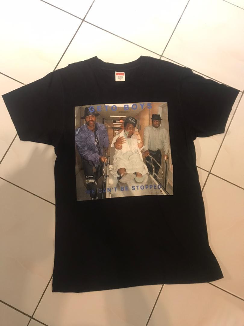 Supreme rap a lot records tee hot sale