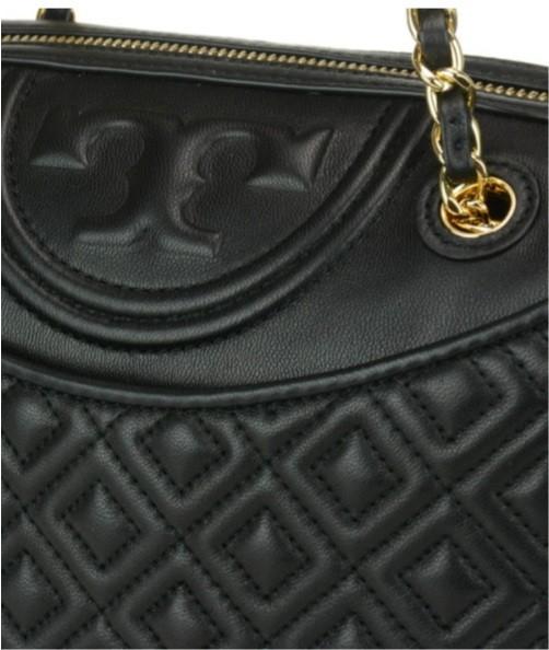 Tory Burch Fliming Quilted Bowling Bag, Luxury, Bags & Wallets on Carousell