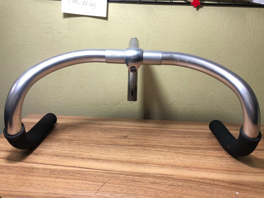 Vintage 80 s Cinelli Pista dropbar Cinelli 1A 90mm Quill stem Sports Equipment Bicycles Parts Bicycles on Carousell