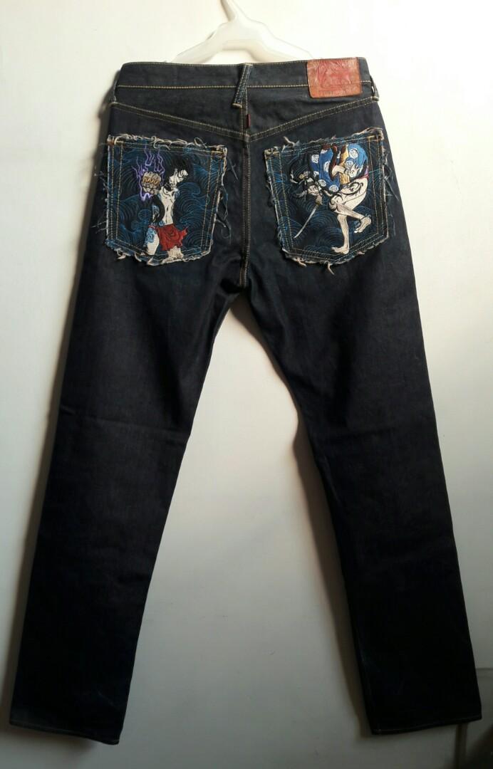 Vintage red sale monkey jeans