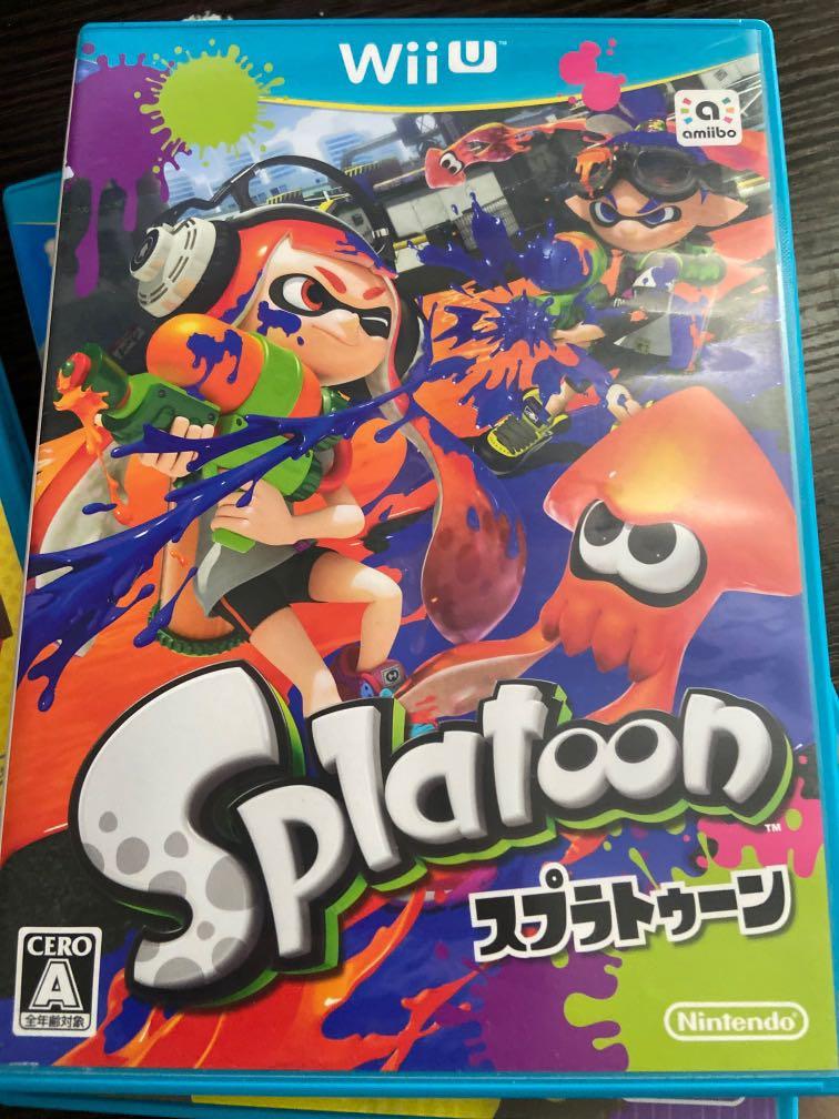 Wii U Game Splatoon 遊戲機 遊戲機遊戲 Carousell