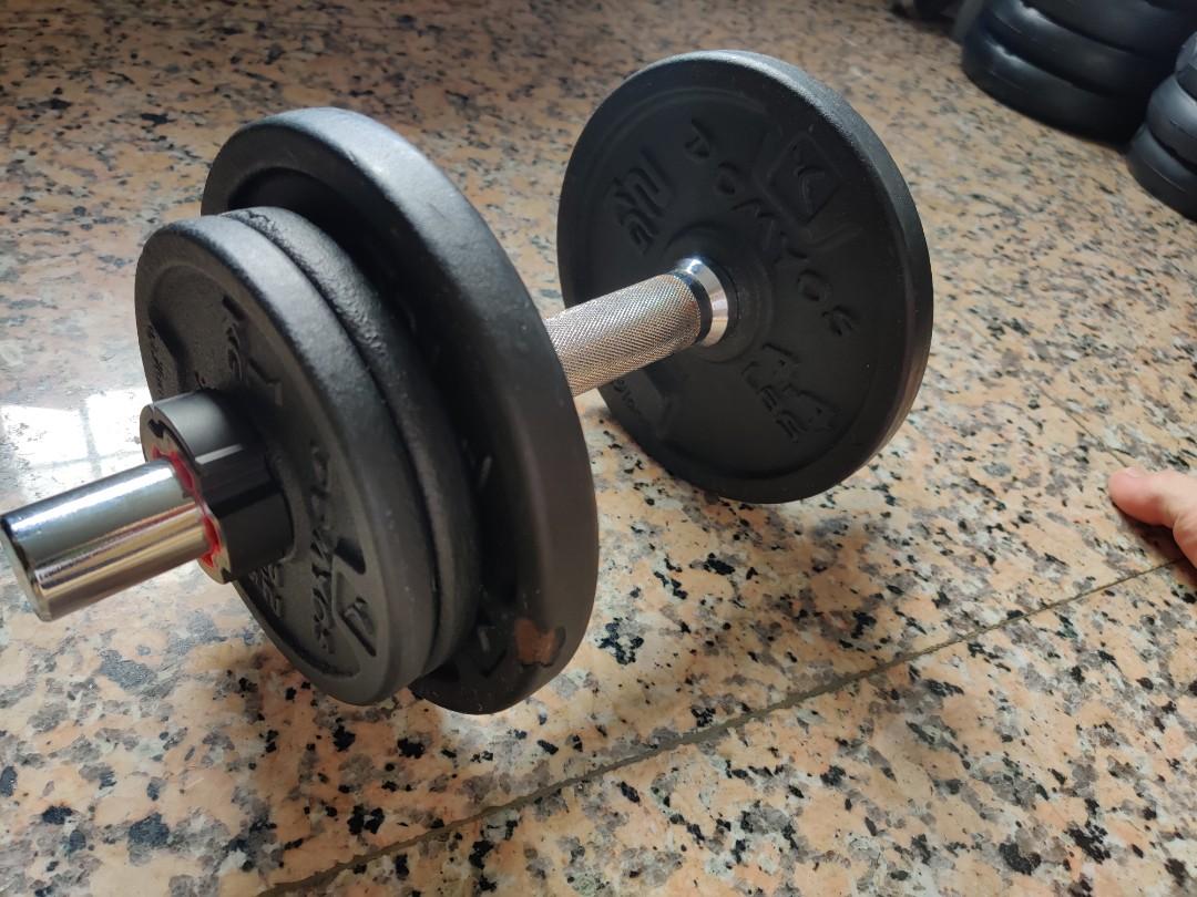 decathlon free weights