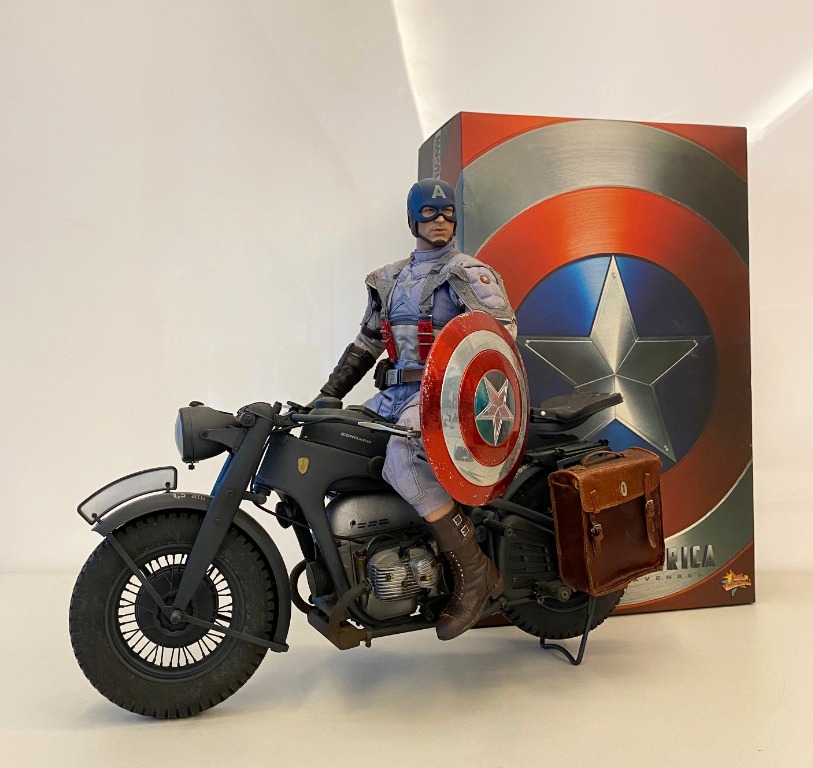 1 6 Hot Toys Captain America Diecast Zundapp KS 750 Motorcycle