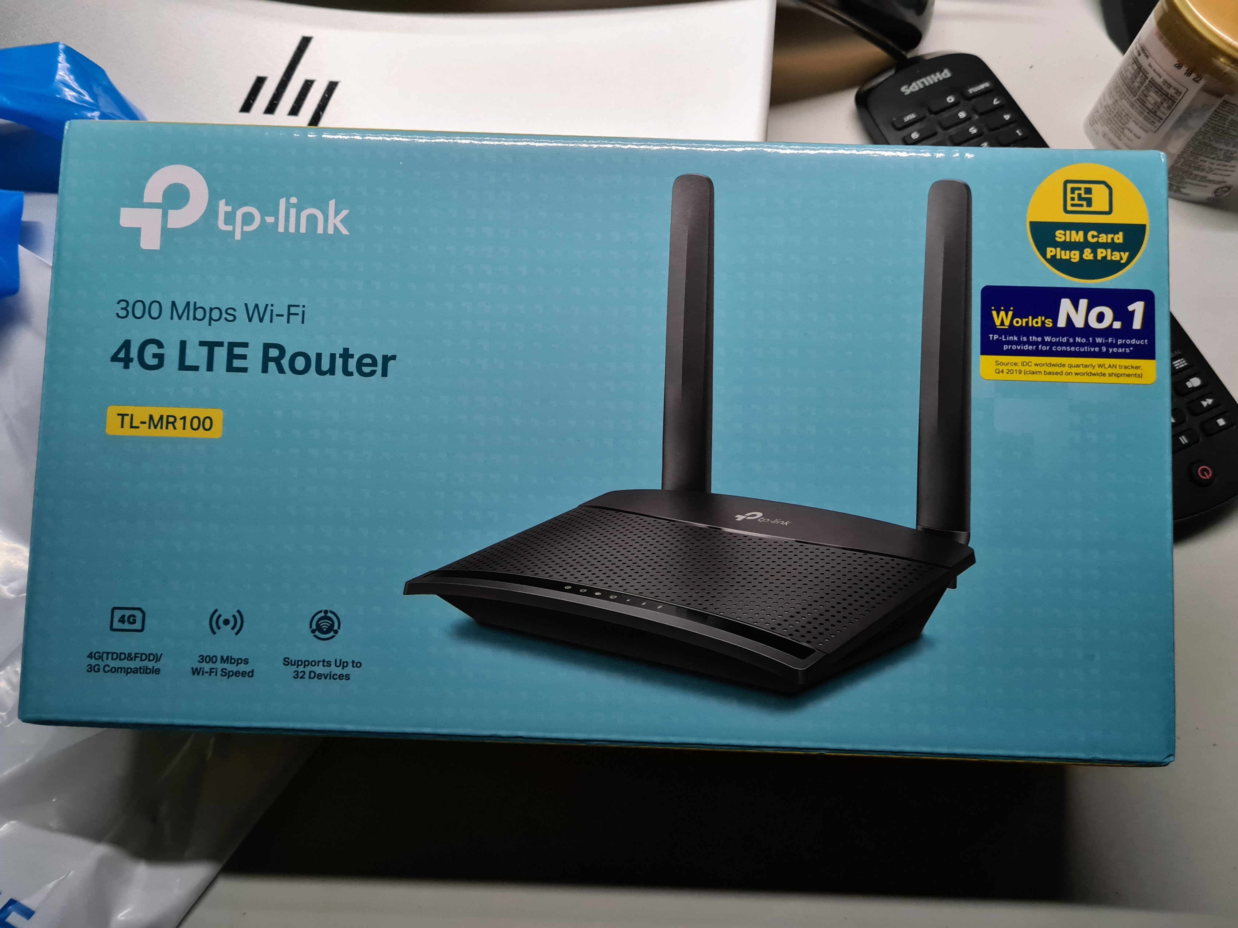 1 Day Old Tl Mr100 Tp Link 4g Sim Router Computers Tech Parts Accessories Networking On Carousell