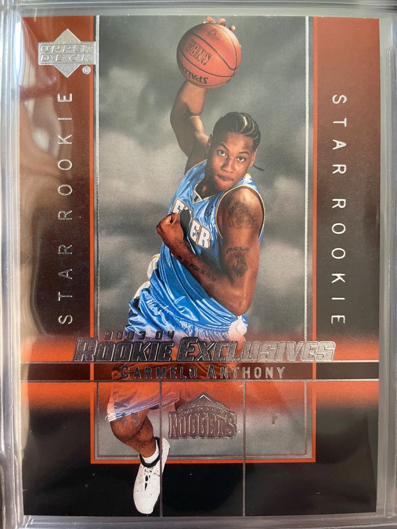 Carmelo Anthony 2003-04 Upper Deck #3 Rookie Exclusives Card
