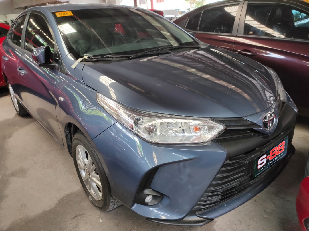 2021 Toyota vios 1.3 XLE CVT grayish blue Auto, Cars for Sale, Used