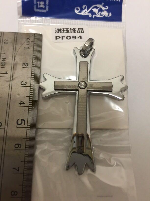 十字架吊墜有文字包郵寄 女裝 女裝配飾 Carousell