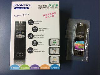 錄音筆 Teledevice VR-A8 充電式