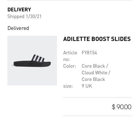 Adidas Adilette Boost Slides Black Men s Fashion Footwear Flipflops and Slides on Carousell