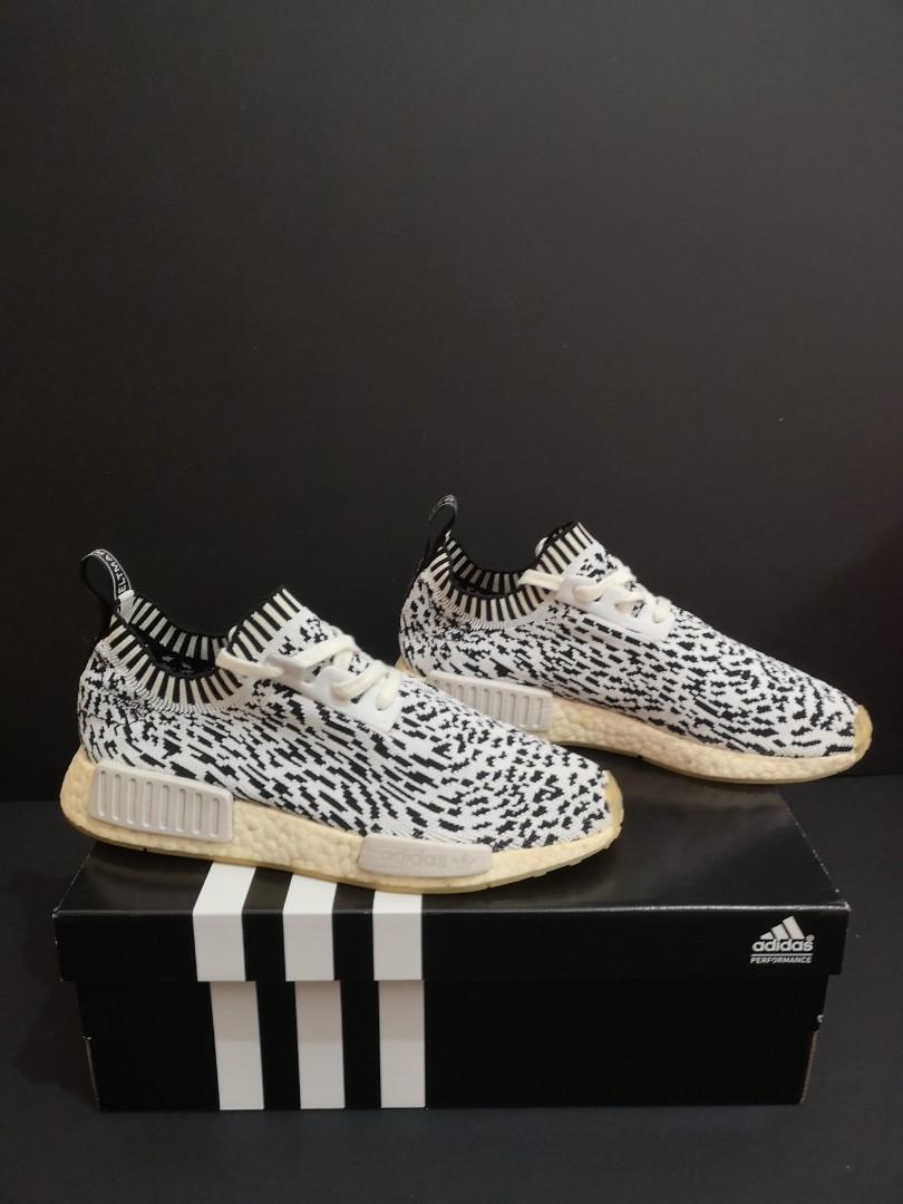 Adidas nmd white zebra deals