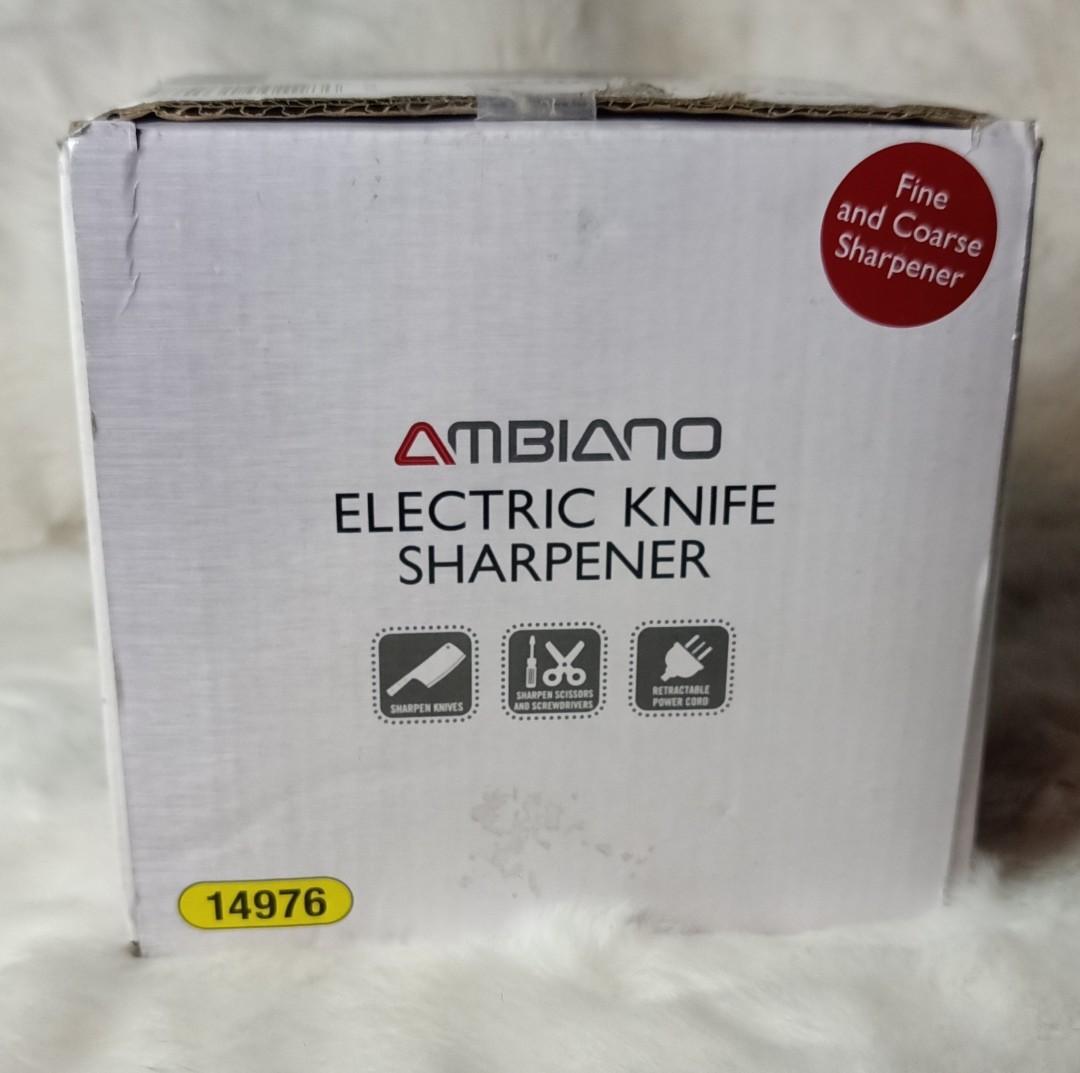 Ambiano Electric Knife Sharpener, TV & Home Appliances, Kitchen