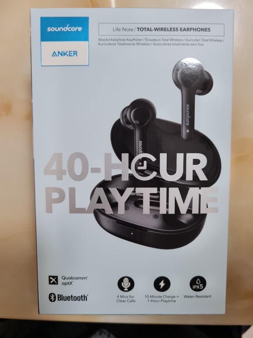 Anker soundcore life 2025 note total wireless earphones