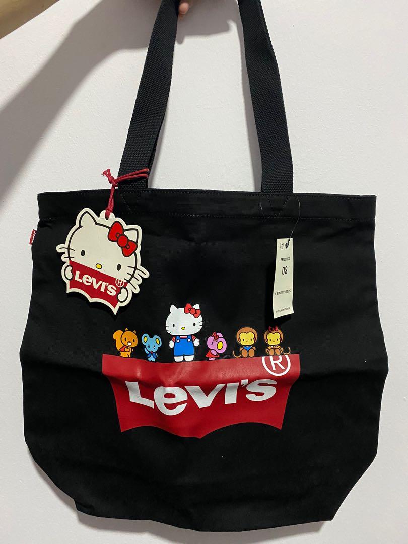 Authentic Levi's Hello Kitty Tote bag, Women's Fashion, Bags & Wallets,  Purses & Pouches on Carousell