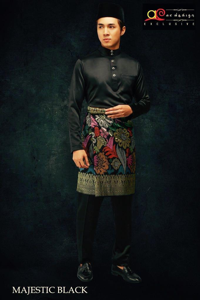 Fattastic Baju Melayu Orange Fazbulous